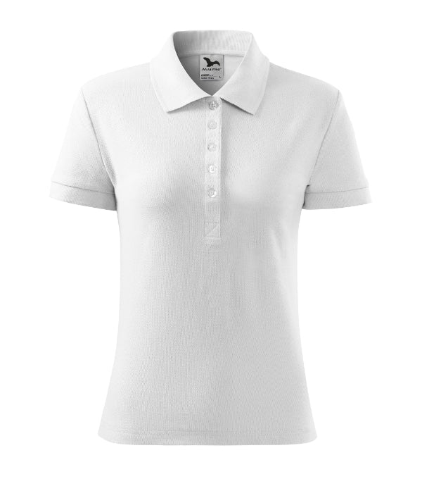 Cotton Heavy 216 Polokošeľa dámska — biela