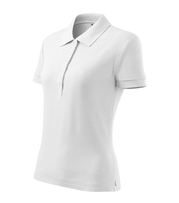 Cotton Heavy 216 Polokošeľa dámska — biela