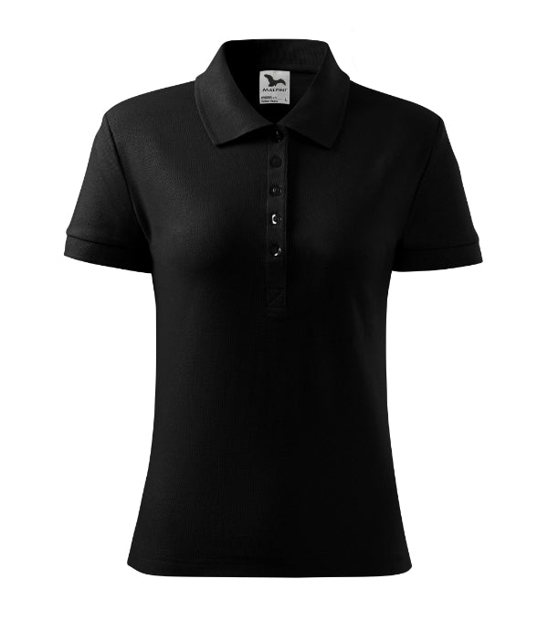 Cotton Heavy 216 Polokošeľa dámska — čierna