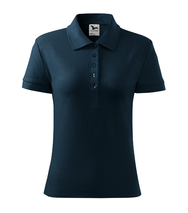 Cotton Heavy 216 Polokošeľa dámska — tmavomodrá