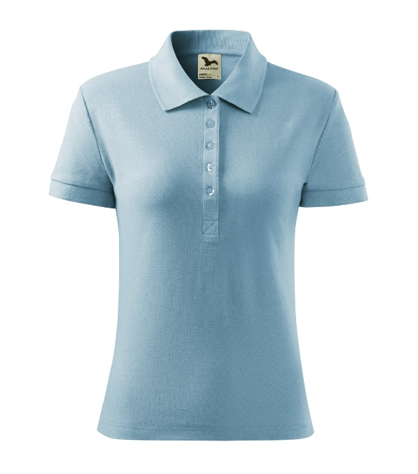 Cotton Heavy 216 Polokošeľa dámska — nebeská modrá