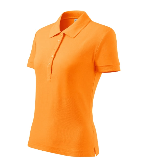 Cotton Heavy 216 Polokošeľa dámska — mandarínková oranžová