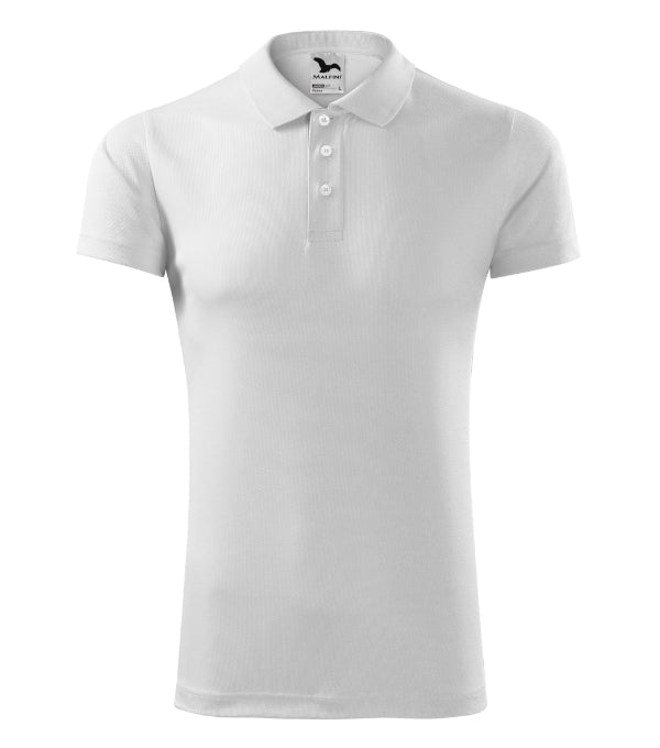 Victory 217 Polokošeľa unisex — biela