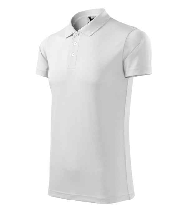 Victory 217 Polokošeľa unisex — biela