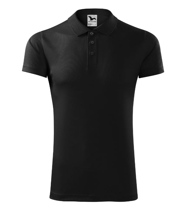 Victory 217 Polokošeľa unisex — čierna