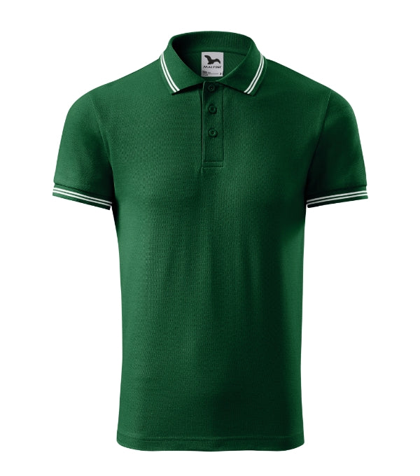 Urban 219 Polokošeľa pánska — dark green