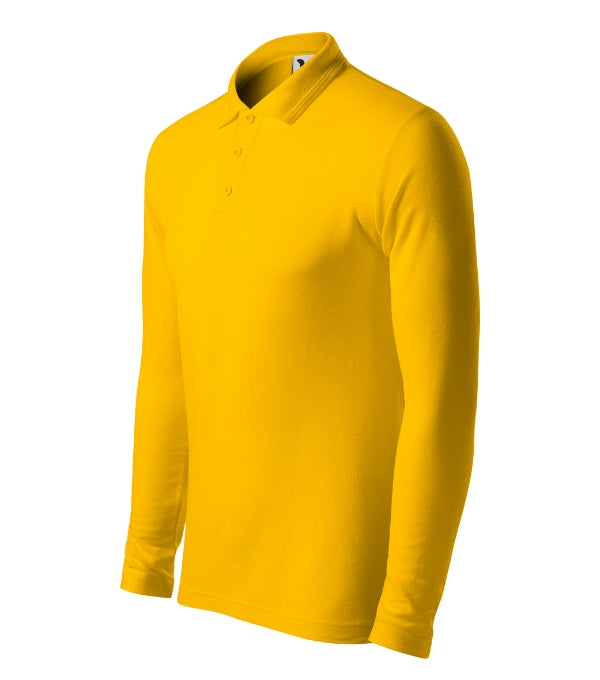 Pique Polo LS 221 Polokošeľa pánska — žltá