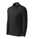 Pique Polo LS 221 Polokošeľa pánska — ebony gray