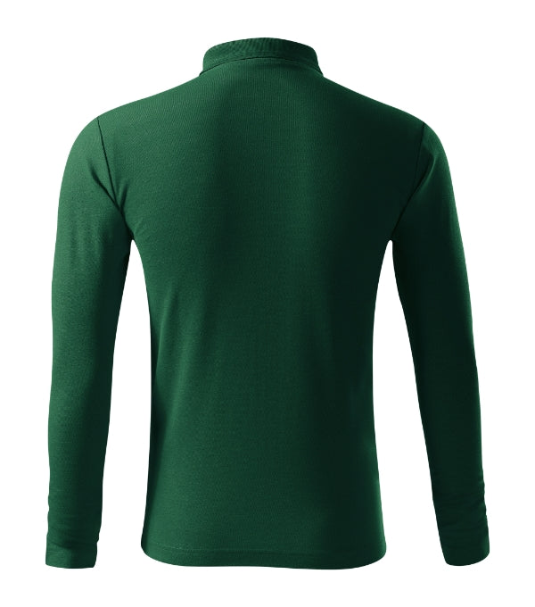 Pique Polo LS 221 Polokošeľa pánska — dark green