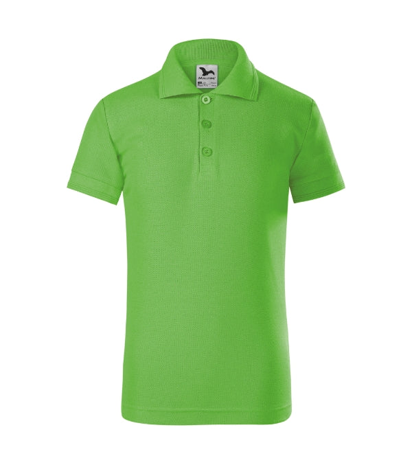 Pique Polo 222 Polokošeľa detská — green apple