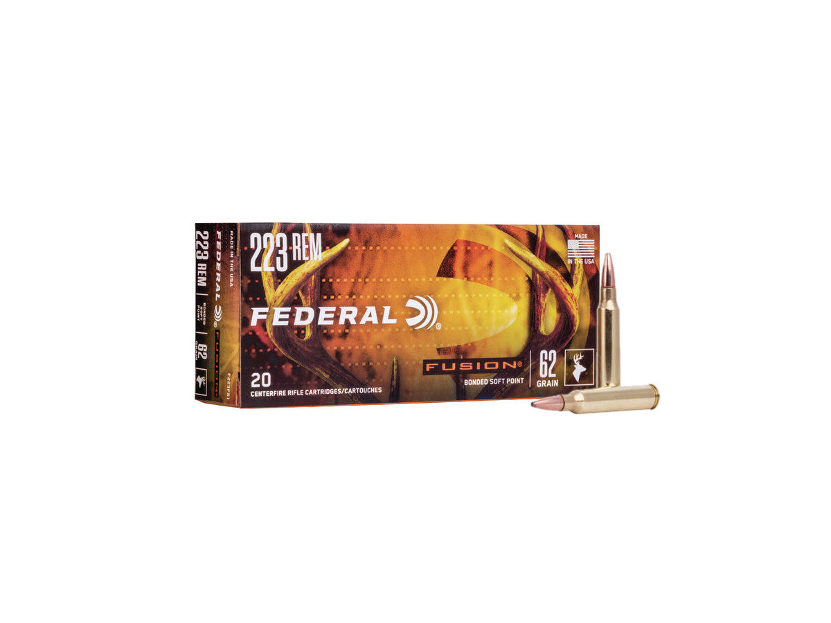 .223Rem. Federal Fusion 62gr/4,02g SP (F223FS1)