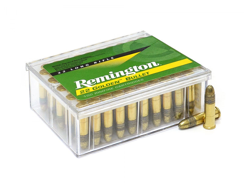 .22 LR Remington 22 Golden Bullet 40gr/2,59g Brass-Plated LRN, 100 ks