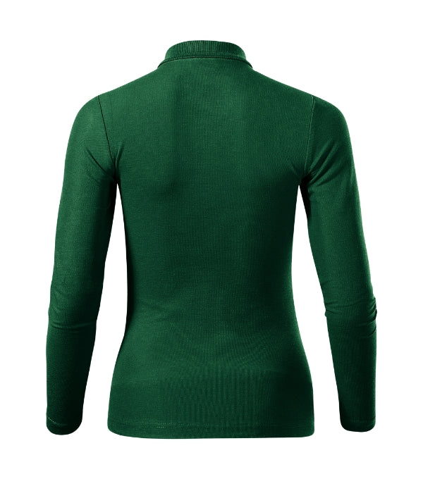 Pique Polo LS 231 Polokošeľa dámska — dark green