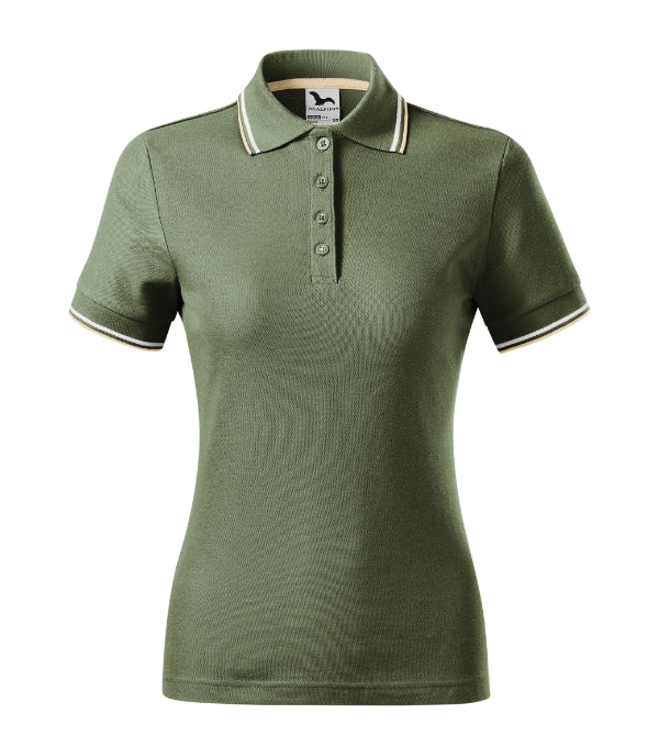 Focus 233 Polokošeľa dámska — khaki