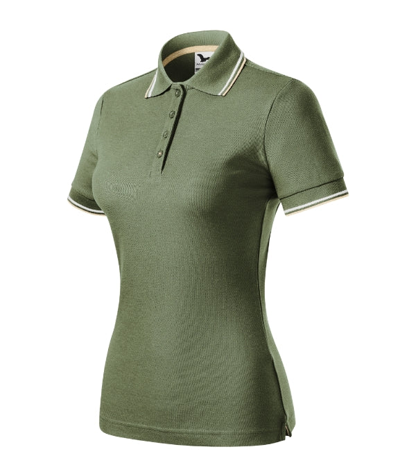 Focus 233 Polokošeľa dámska — khaki