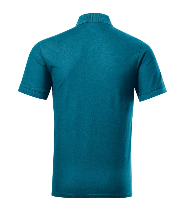 Prime (GOTS) 234 Polokošeľa pánska — petrol blue