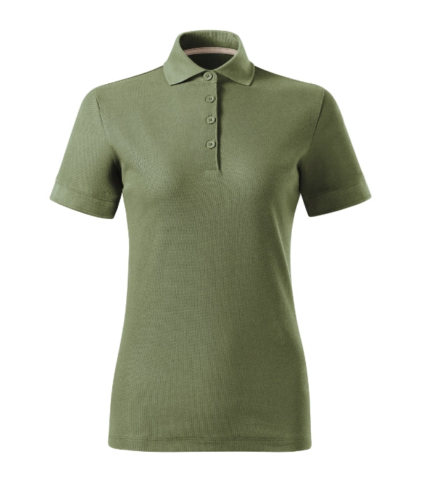 Prime (GOTS) 235 Polokošeľa dámska — khaki