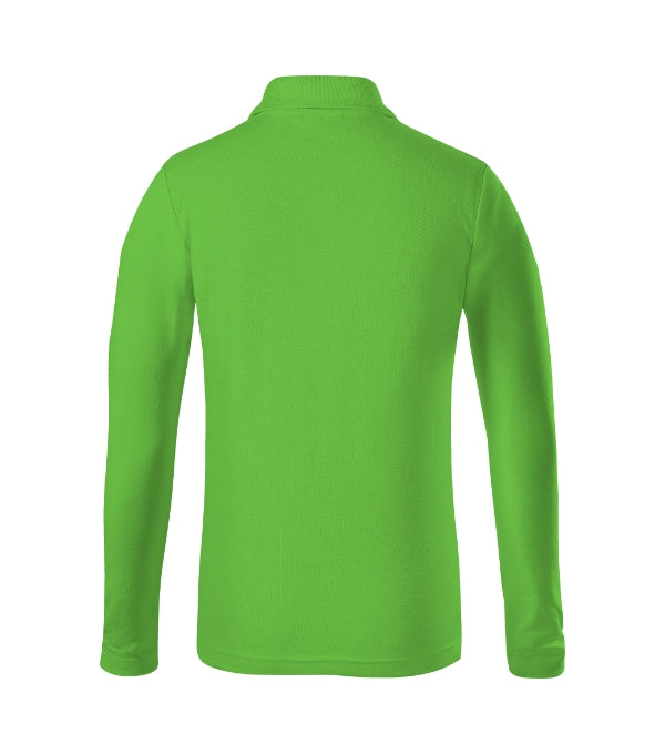 Pique Polo LS 241 Polokošeľa detská — green apple