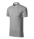 Perfection plain 251 Polokošeľa pánska — tmavosivý melír