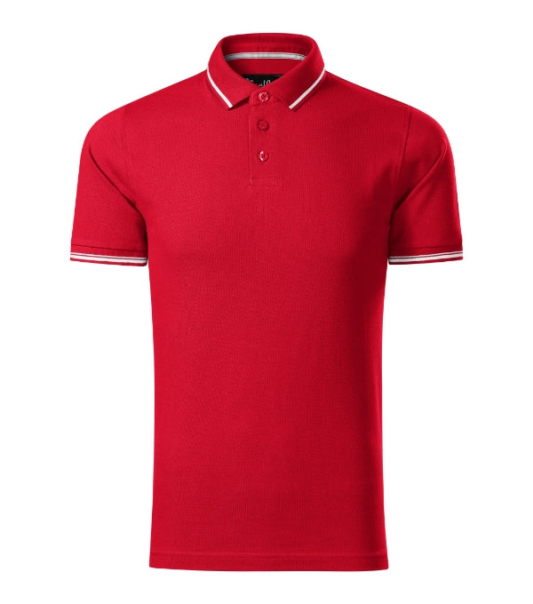 Perfection plain 251 Polokošeľa pánska — formula red