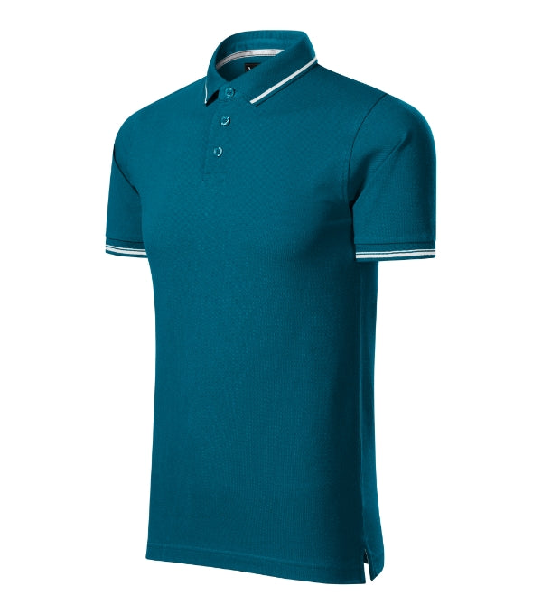 Perfection plain 251 Polokošeľa pánska — petrol blue