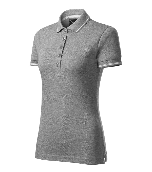 Perfection plain 253 Polokošeľa dámska — tmavosivý melír