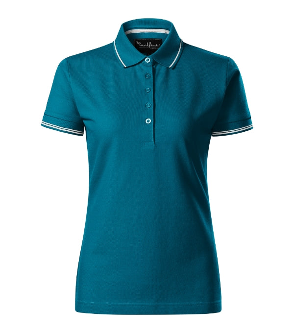Perfection plain 253 Polokošeľa dámska — petrol blue