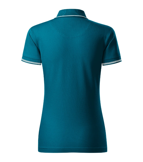 Perfection plain 253 Polokošeľa dámska — petrol blue