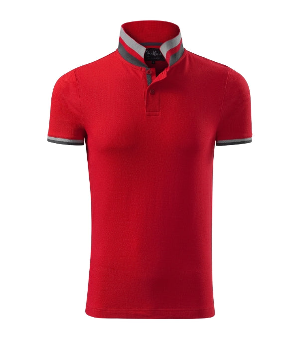 Collar Up 256 Polokošeľa pánska — formula red