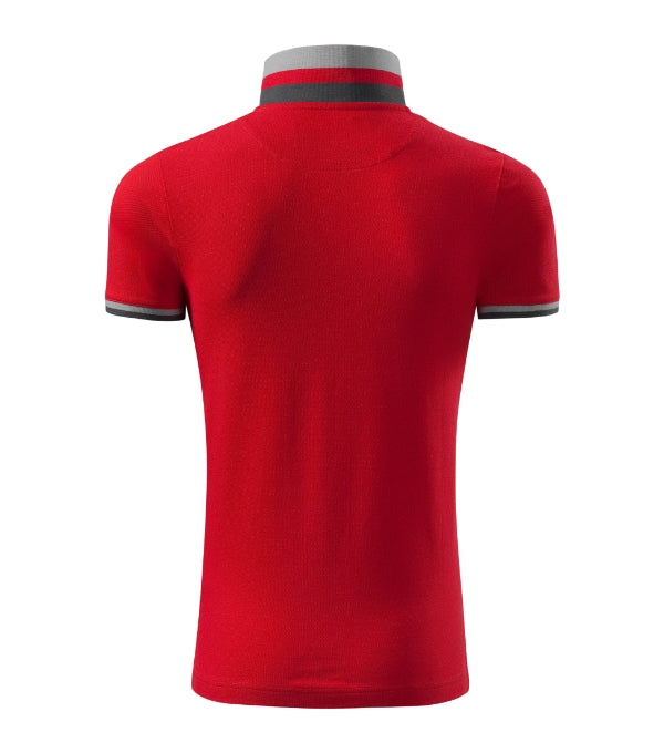 Collar Up 256 Polokošeľa pánska — formula red