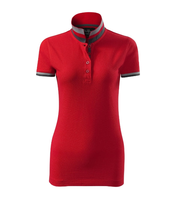 Collar Up 257 Polokošeľa dámska — formula red