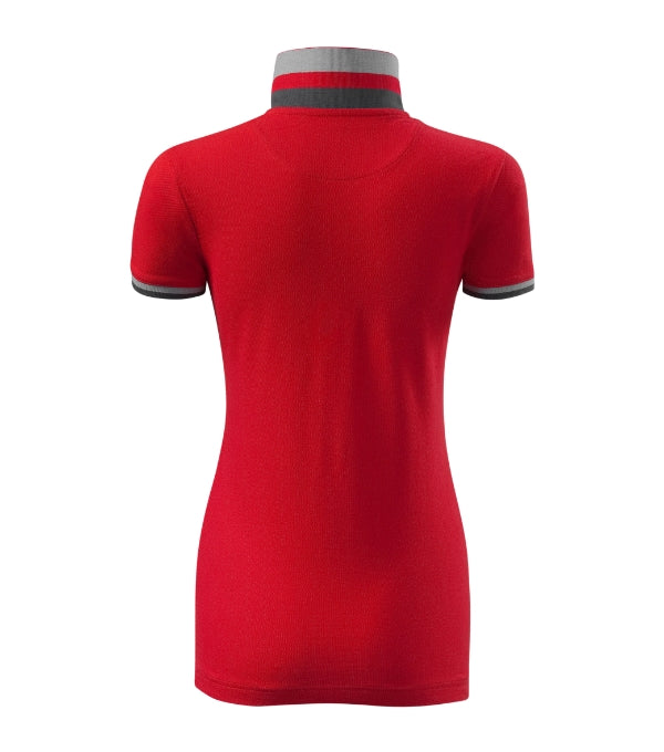 Collar Up 257 Polokošeľa dámska — formula red