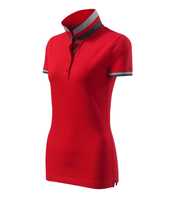 Collar Up 257 Polokošeľa dámska — formula red
