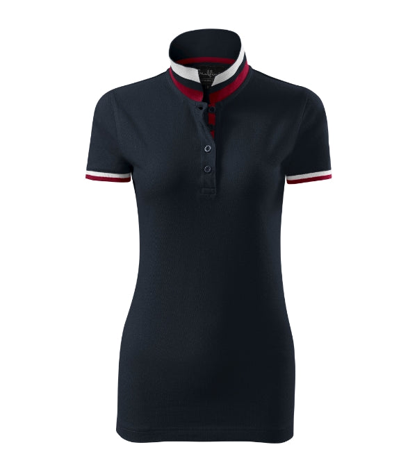 Collar Up 257 Polokošeľa dámska — dark navy
