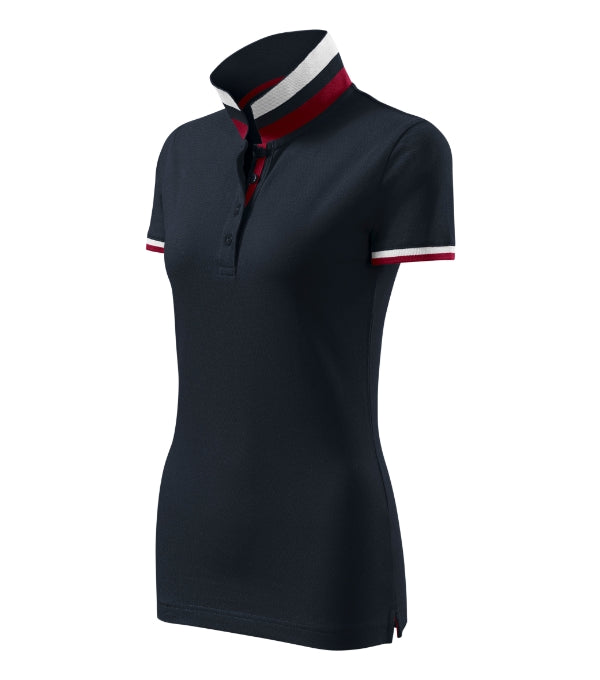 Collar Up 257 Polokošeľa dámska — dark navy