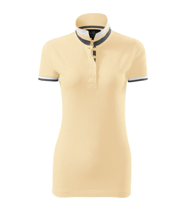 Collar Up 257 Polokošeľa dámska — bourbon vanilla