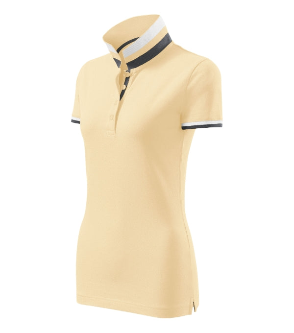 Collar Up 257 Polokošeľa dámska — bourbon vanilla
