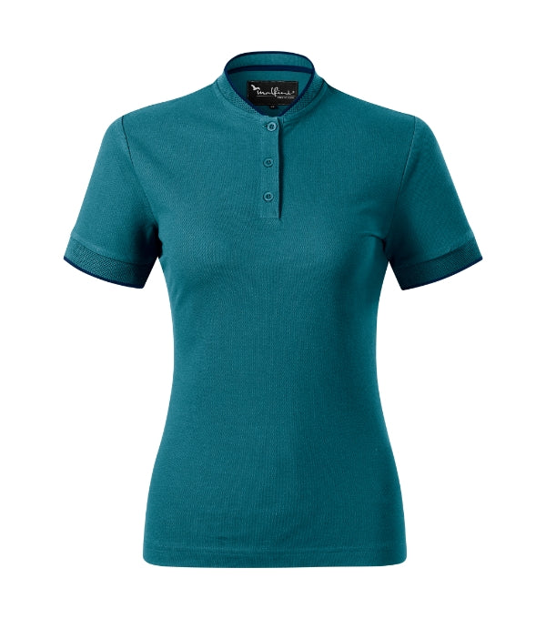 Diamond 274 Polokošeľa dámska — petrol blue
