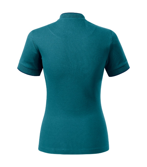 Diamond 274 Polokošeľa dámska — petrol blue