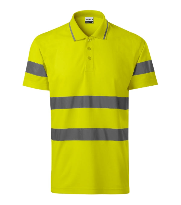 HV Runway 2V9 Polokošeľa unisex — fluorescenčná žltá