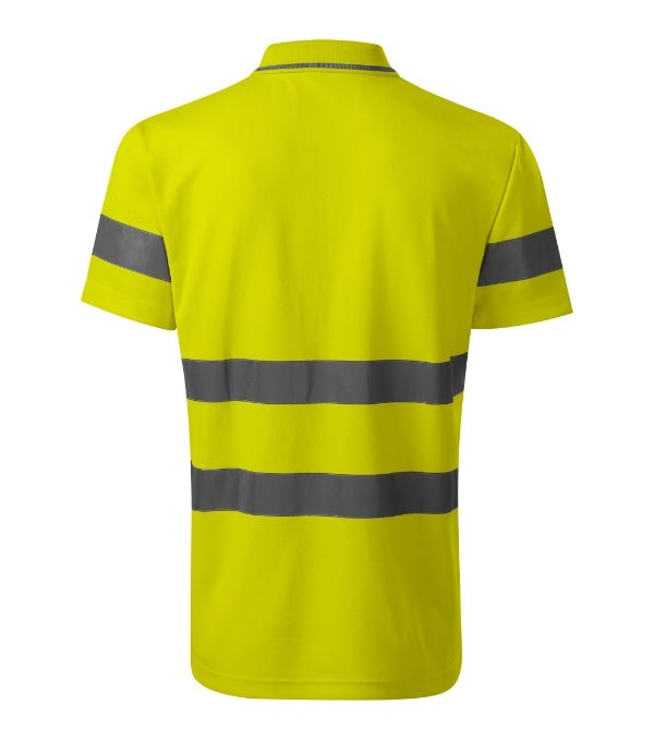 HV Runway 2V9 Polokošeľa unisex — fluorescenčná žltá