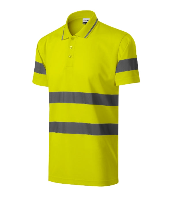 HV Runway 2V9 Polokošeľa unisex — fluorescenčná žltá