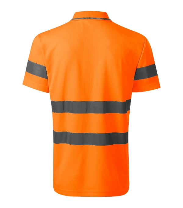 HV Runway 2V9 Polokošeľa unisex — fluorescenčná oranžová