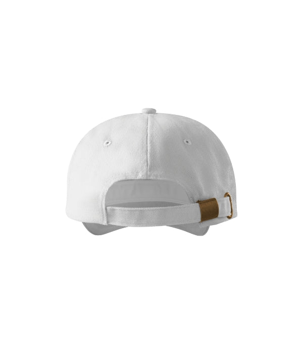 6P 305 Čiapka unisex — biela