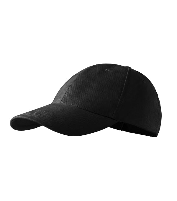 6P 305 Čiapka unisex — čierna
