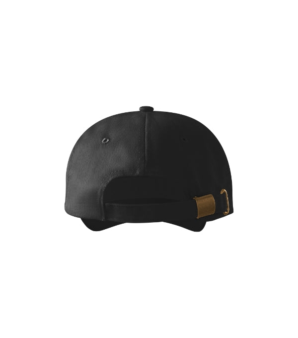 6P 305 Čiapka unisex — čierna