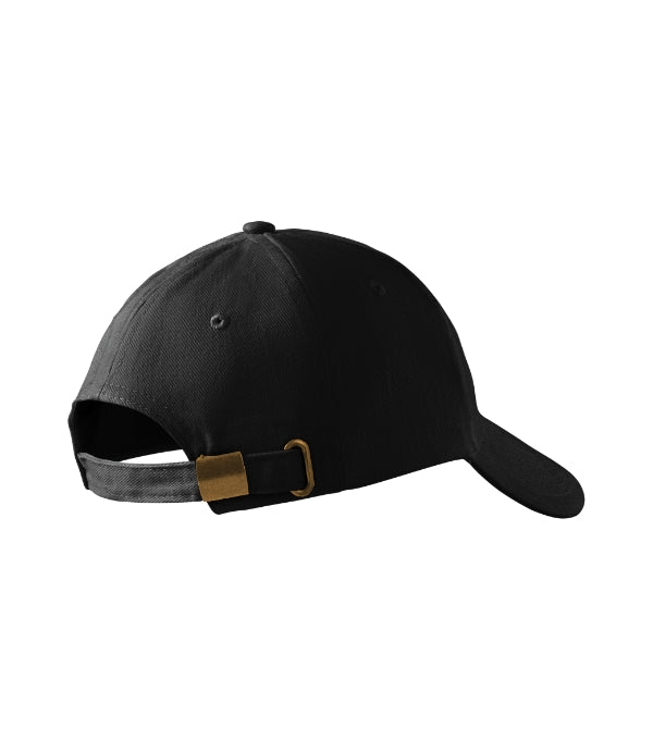 6P 305 Čiapka unisex — čierna