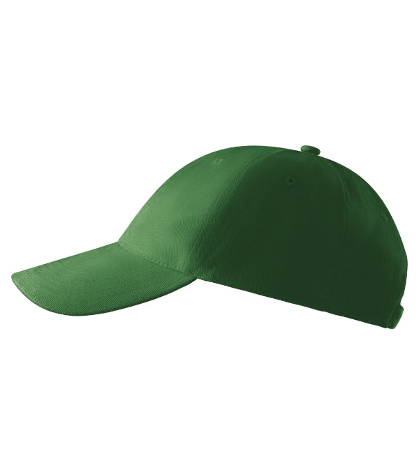 6P 305 Čiapka unisex — fľaškovozelená