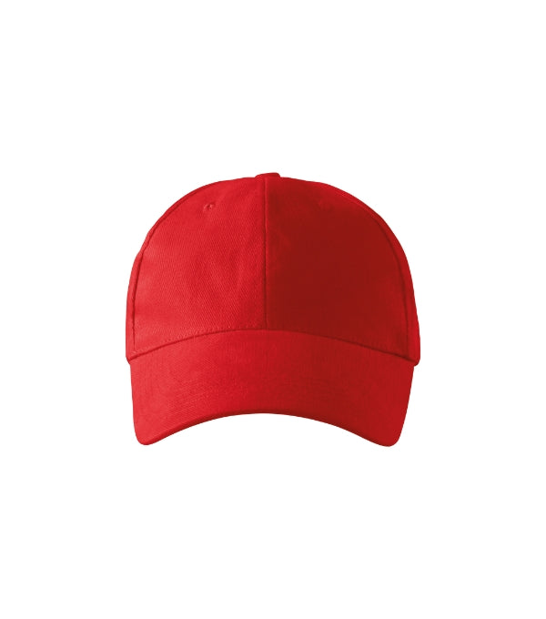 6P 305 Čiapka unisex — červená