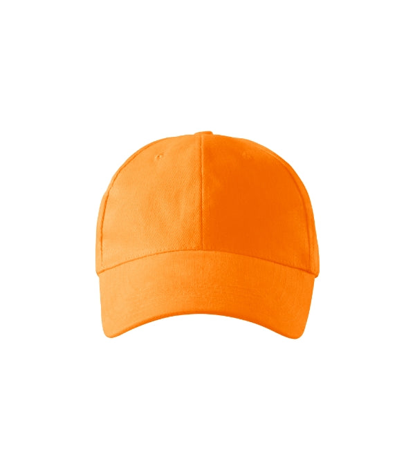 6P 305 Čiapka unisex — mandarínková oranžová